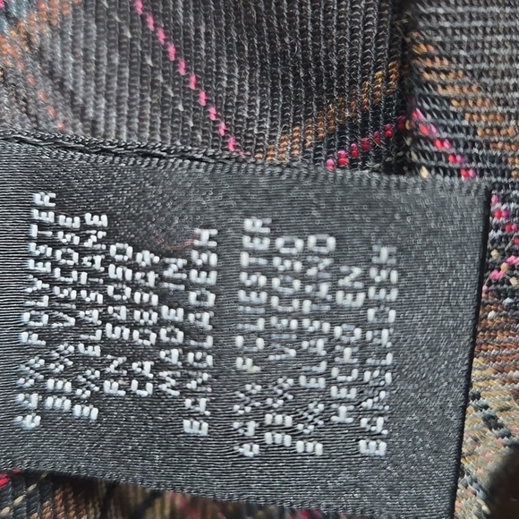 Vintage Nine West Brown Plaid Dress Set 16 - Picture 12 of 15